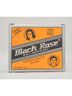 Black Rose Powder Hair Dye 1.76 OZ / 50 Gms