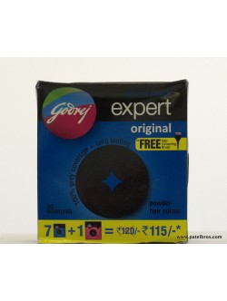 Godrej Natural Black Powder Hair Color 0.91 OZ / 26 Gms
