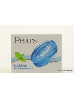 Pears Soap With Giycerin & Mint Extracts 2.64 OZ / 75 Gms