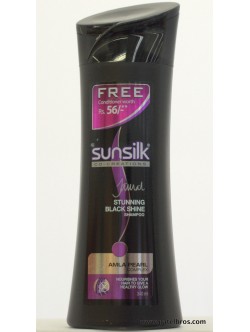 Sunsilk Stunning Black Shine Shampoo 11.49 OZ / 340 Ml