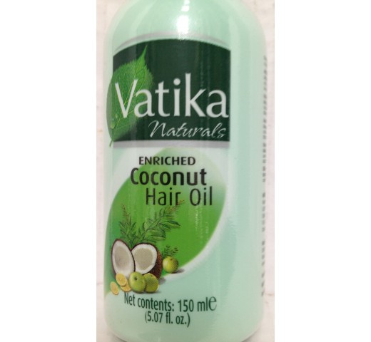 Vatika Naturals Enriched Coconut Hair Oil 5 OZ / 148 Ml