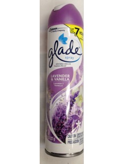 Glade Lavender & Vanilla Spray 8 OZ/ 227 Gms