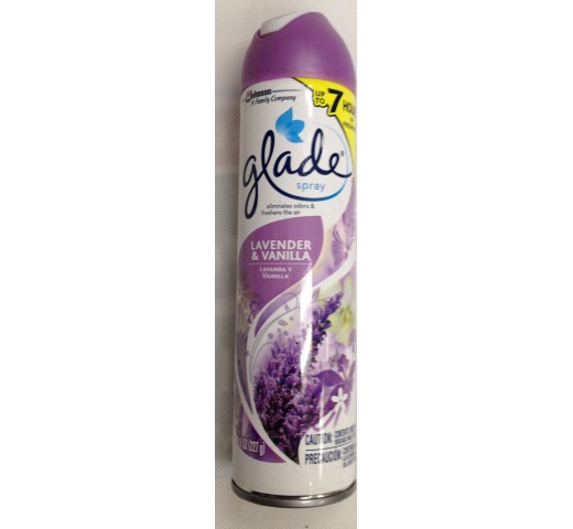 Glade Lavender & Vanilla Spray 8 OZ/ 227 Gms