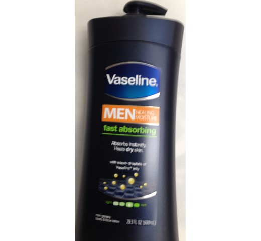 Vasiline Men Healing Moisture 20 Oz / 600 Gms