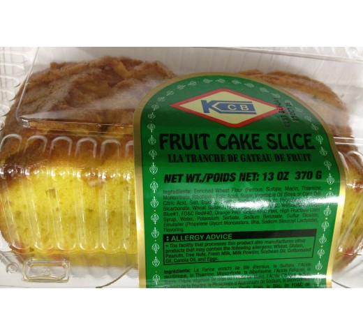 KCB Fruit Cake Slices 13 OZ