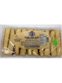 KCB Plain Cake Slice 8 OZ