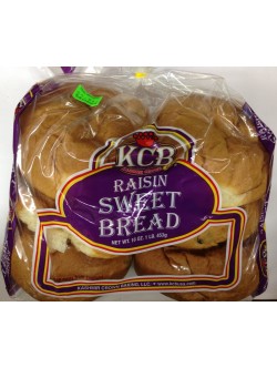 KCB Raisin Sweet Bread 16 Oz / 454 Gms