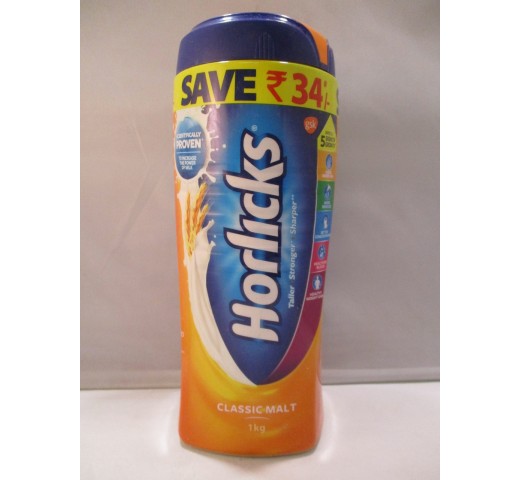 Horlicks Classic Powder Drinks 35.25 OZ / 1000 Gms