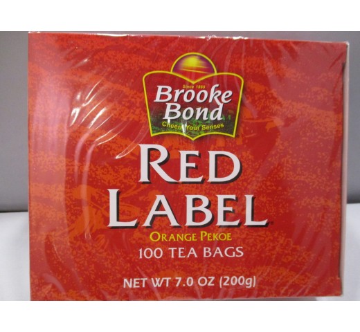 Brooke Bond Brooke Bond Red Label Tea Bags 7 OZ / 198 Gms