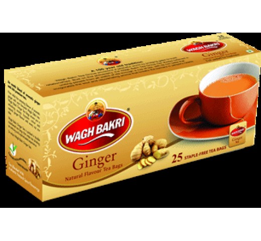 Wagh Bakri Wagh Bakri Ginger Tea Bags 1.24 OZ / 35 Gms