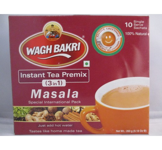 Wagh Bakri Wagh Bakri Instant Masala Tea (3 in 1) 9.18 OZ / 261 Gms