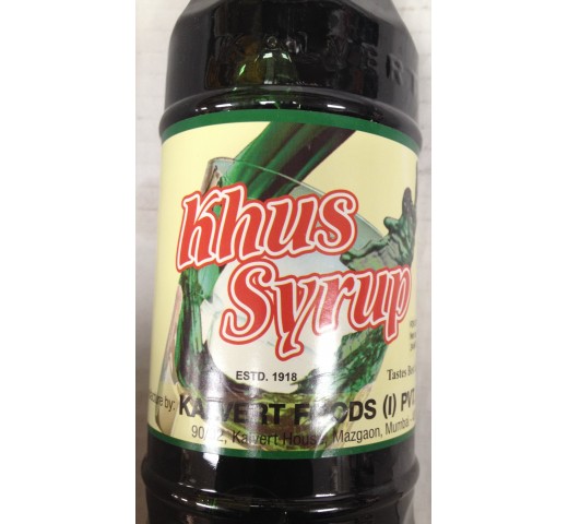 Kalvert Khus Syrup 24.64 Oz / 700 Gms