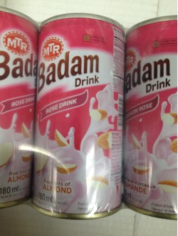 MTR Badam Rose Drink 6.4 Oz / 180 Gms