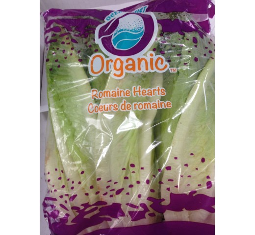Organic Fresh Romaine Hearts