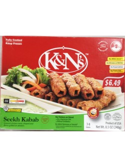 K&N's Seekh Kabab 8.5 Oz / 240 Gms