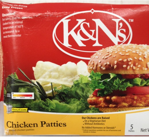 K&N's Chicken Patties Oz / Gms
