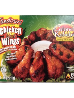 Colonel Kababz Chicken Hot Wings 16 Oz / 454 Gms