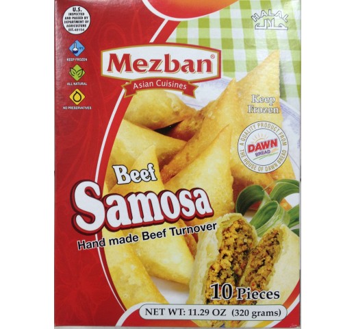 Mezban Beef Samosa 11.29 Oz / 320 Gms