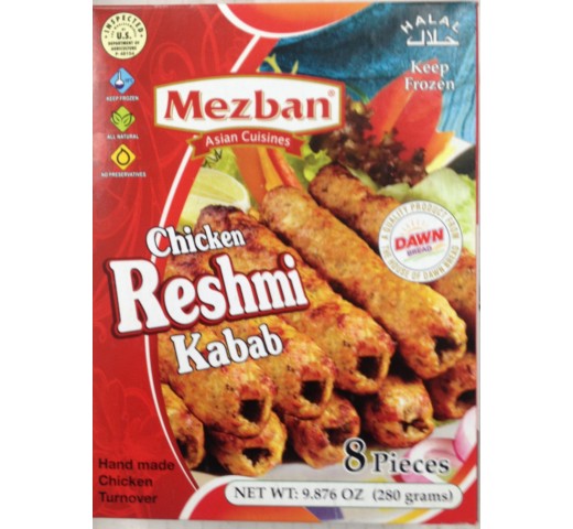 Mezban Chicken Reshmi Kabab 9.87 Oz / 280 Gms