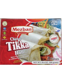 Mezban Chicken Tikka Rolls 10.6 Oz / 300 Gms