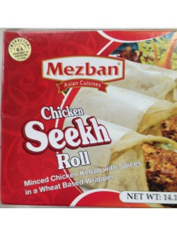 Mezban Chcken Seekh Roll 14.1 Oz / 400 Gms
