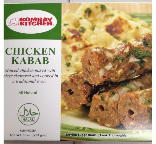 Bombay Kitchen Chicken Kabab 10 Oz / 283 Gms