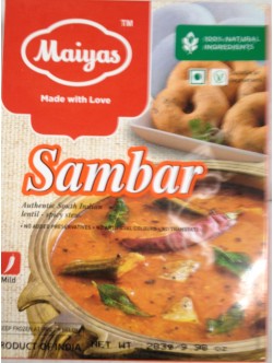 Maiyas Sambar 9.98 Oz / 283 Gms