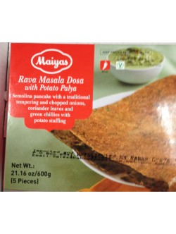 Maiyas Rava Masala Dosa 21.16 Oz / 600 Gms