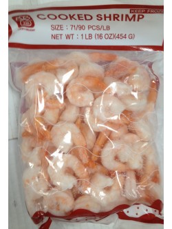 Thai Gold Cooked Shrimp 16 Oz / 454 Gms