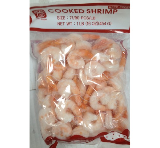 Thai Gold Cooked Shrimp 16 Oz / 454 Gms