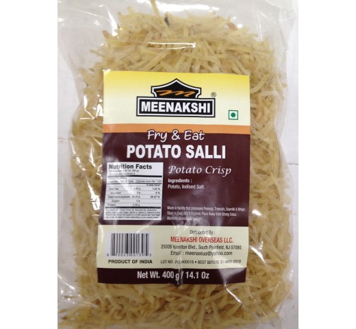 Meenakshi Potato Salli 14.1 Oz / 400 Gms