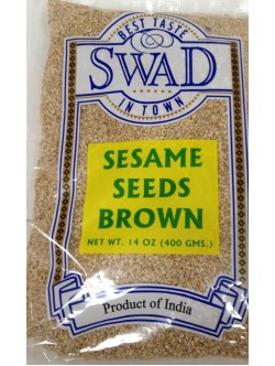 Swad Sesame Seeds Brown 14 Oz / 400 Gms