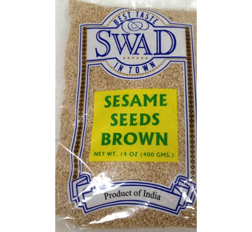 Swad Sesame Seeds Brown 14 Oz / 400 Gms