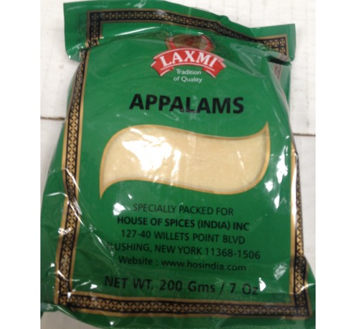 Laxmi Appalams 7 Oz / 200 Gms