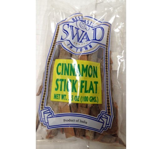Swad Cinnamom Stick Flat 3.5 Oz / 100 Gms