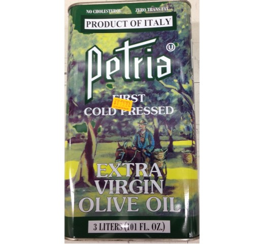 Petria First Cold Pressed Olive Oil 101 Fl Oz