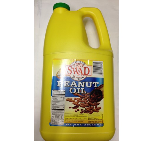 Swad Peanut Oil 96 Fl Oz