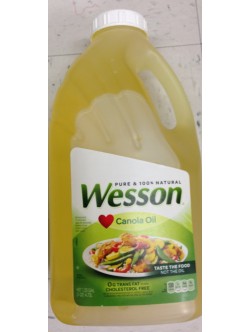 Wesson Canola Oil 160 Fl Oz