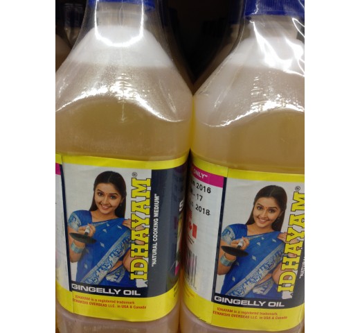 Idhayam Sesame Oil 16.9 Fl Oz