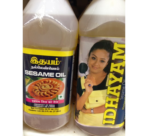 Idhayam Sesame Oil 35.3 Fl Oz