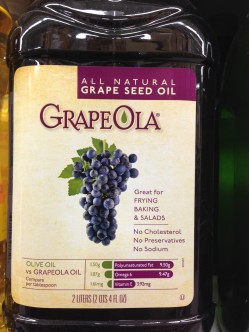 Grapeola All Natural Grape Seed Oil 67.6 Fl Oz
