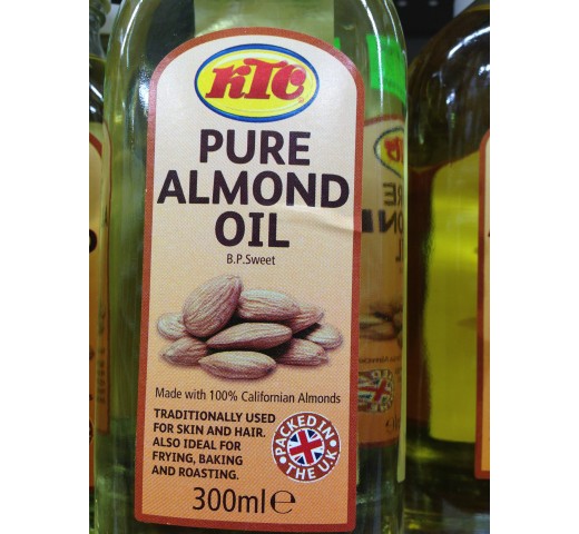 KTC Pure Almond Oil 10.14 Fl Oz