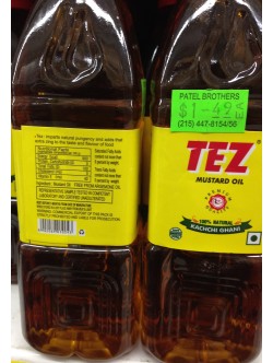 Tez Mustard Oil 6.76 Fl Oz