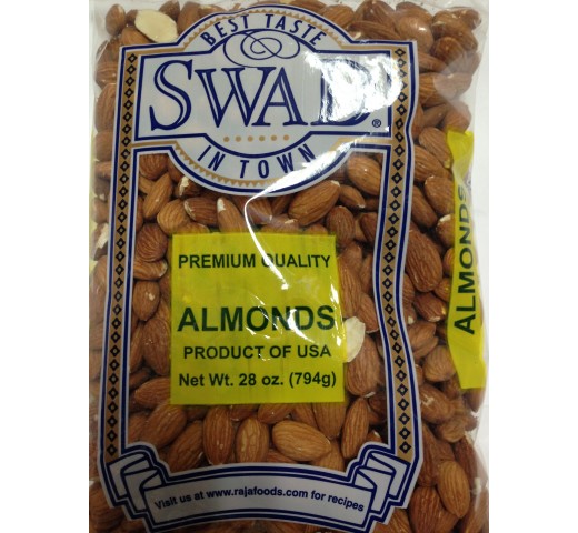 Swad Almonds 28 OZ / 794 Gms