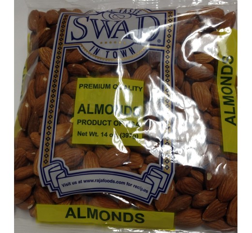 Swad Almonds 14 OZ / 397 Gms