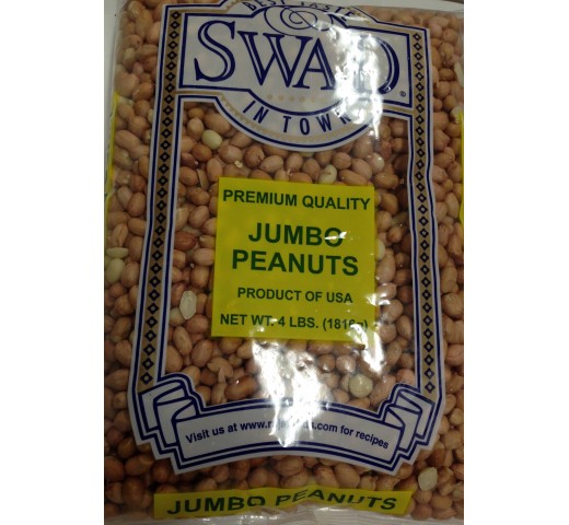 Swad Jumbo Peanuts 64 OZ / 1818 Gms