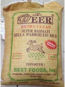 Deer Extra Clean Basmati Rice 20 LB / 9 KG