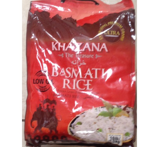 Khazana Bhasmati Rice 10 LB / 5000 Gms