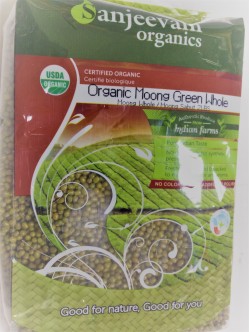 Sanjeevani Moong Green Whole 2 LB / 907 Gms