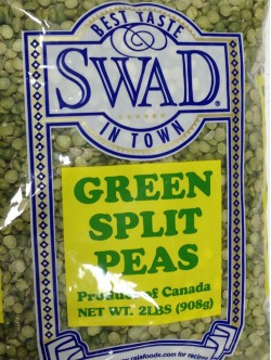Swad Green Split Peas 2 LB / 908 Gms